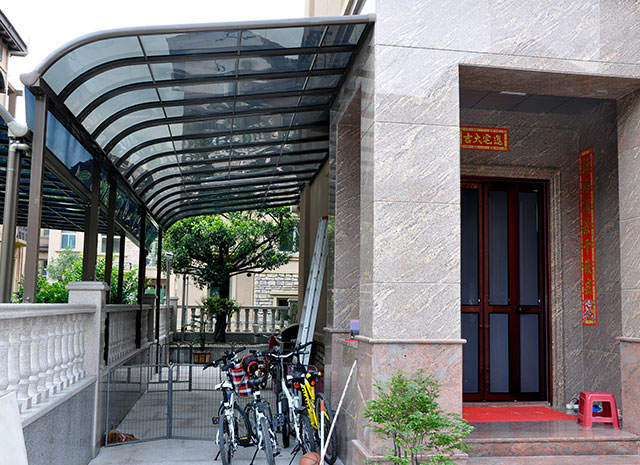 庭院铝合金雨棚