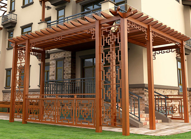 铝合金长廊葡萄架