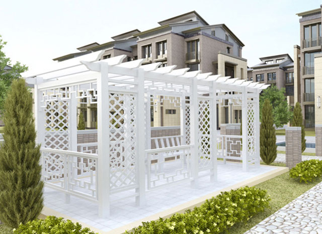 铝合金长廊葡萄架